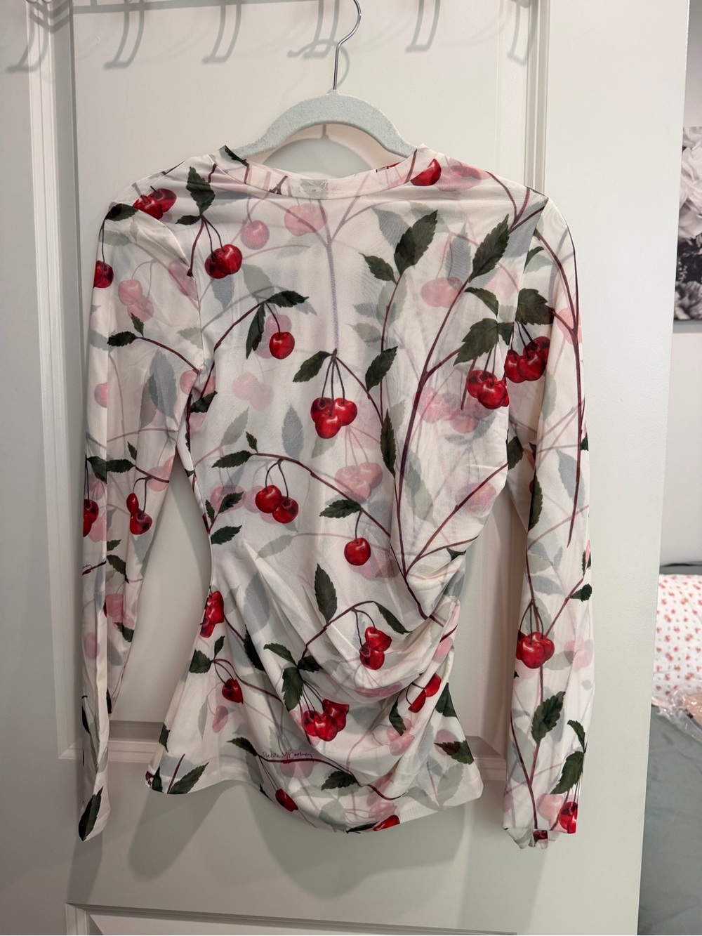 Tulle Top With Cherry Print Stella McCartney X H&M